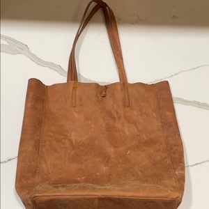 Genuine leather tote bag- bought in Italy